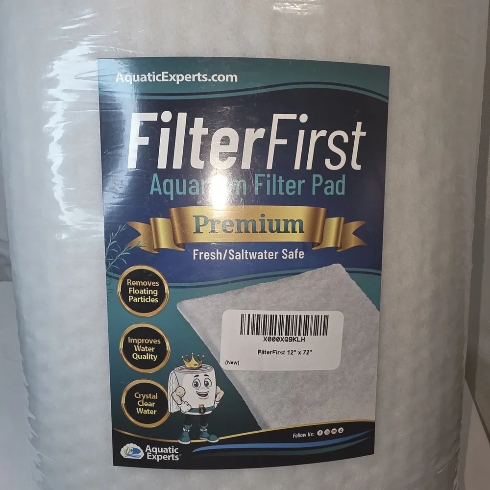 Aquarium Filter Floss‎ FilterFirst Pad Clear Water 12